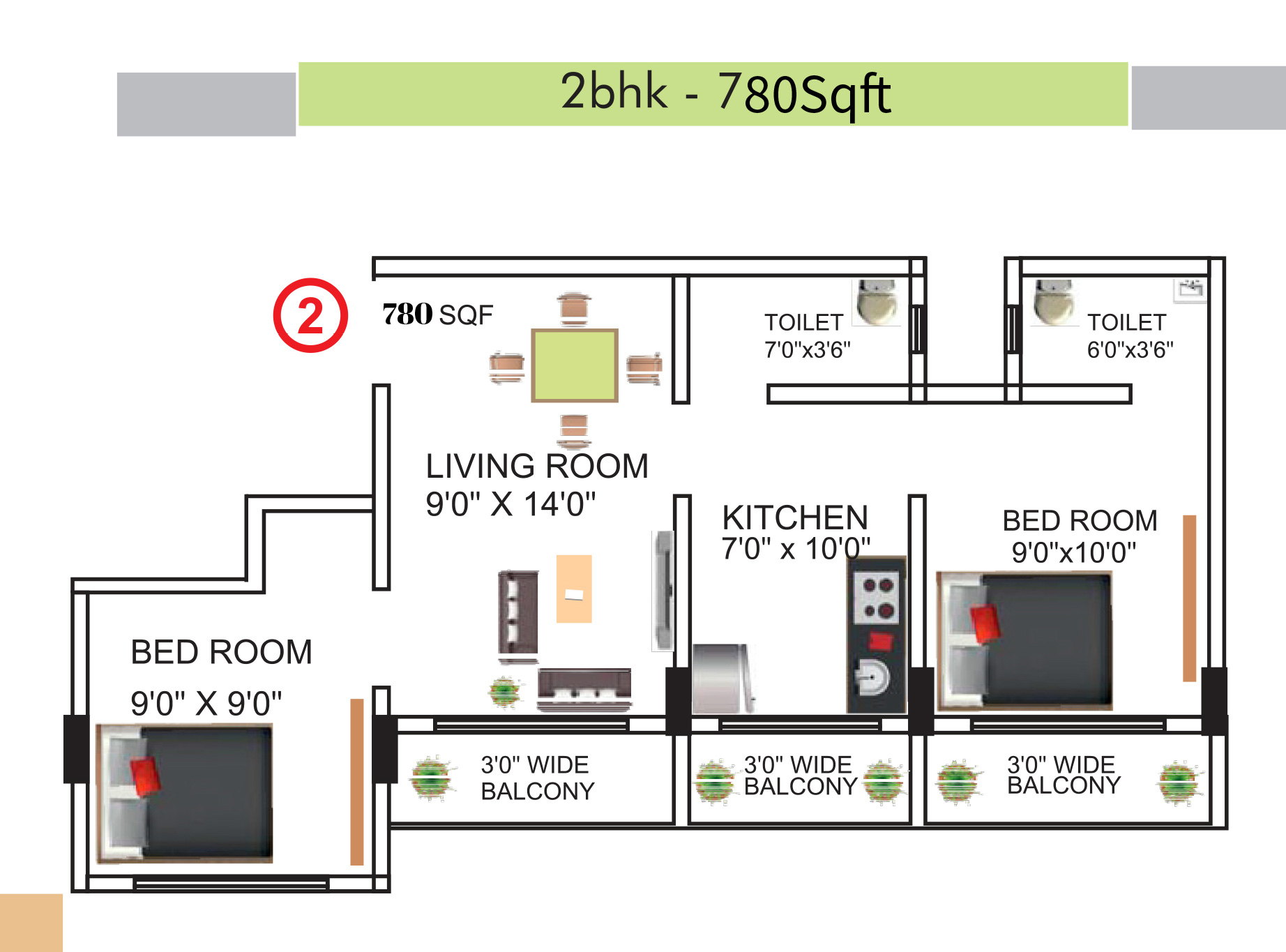 Kavya Shrushti Estate Floor plans