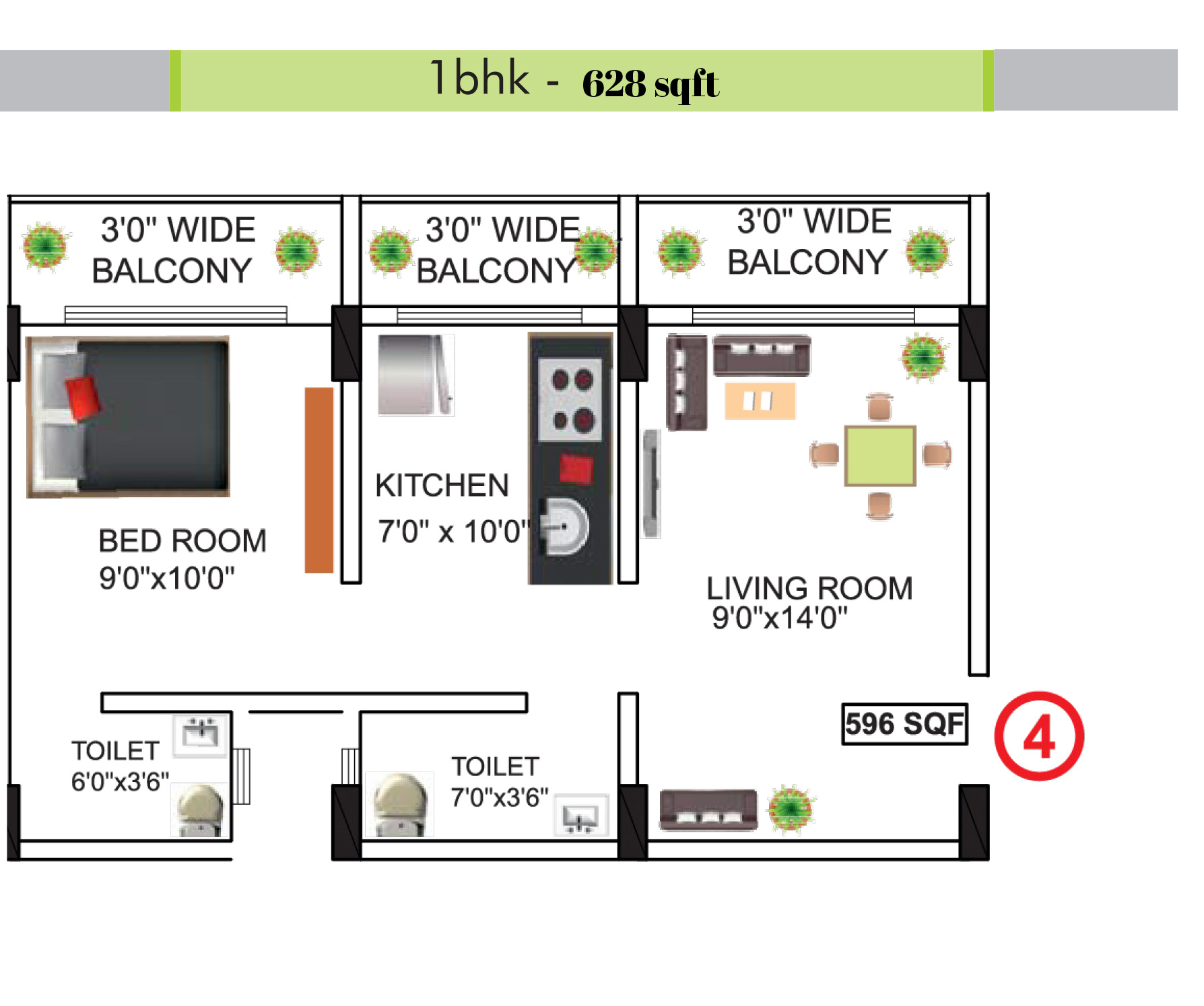 Kavya Shrushti Estate Floor plans